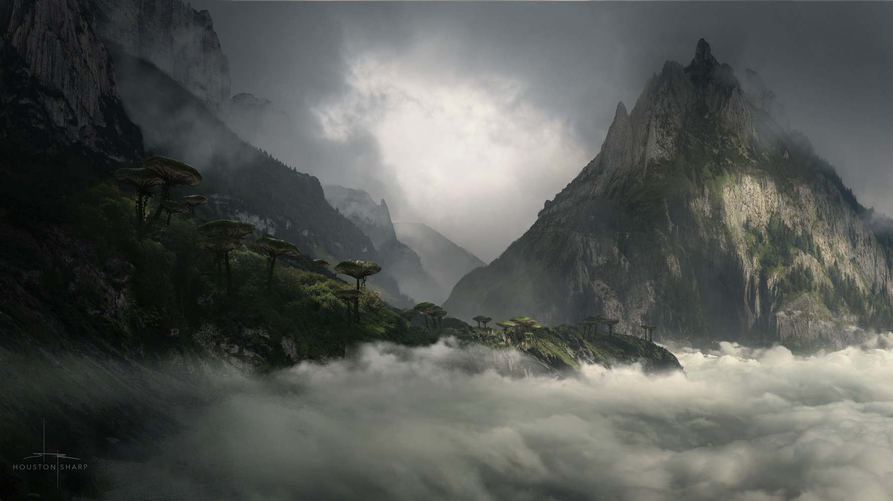 ArtStation - Stormland - Matte Painting 03