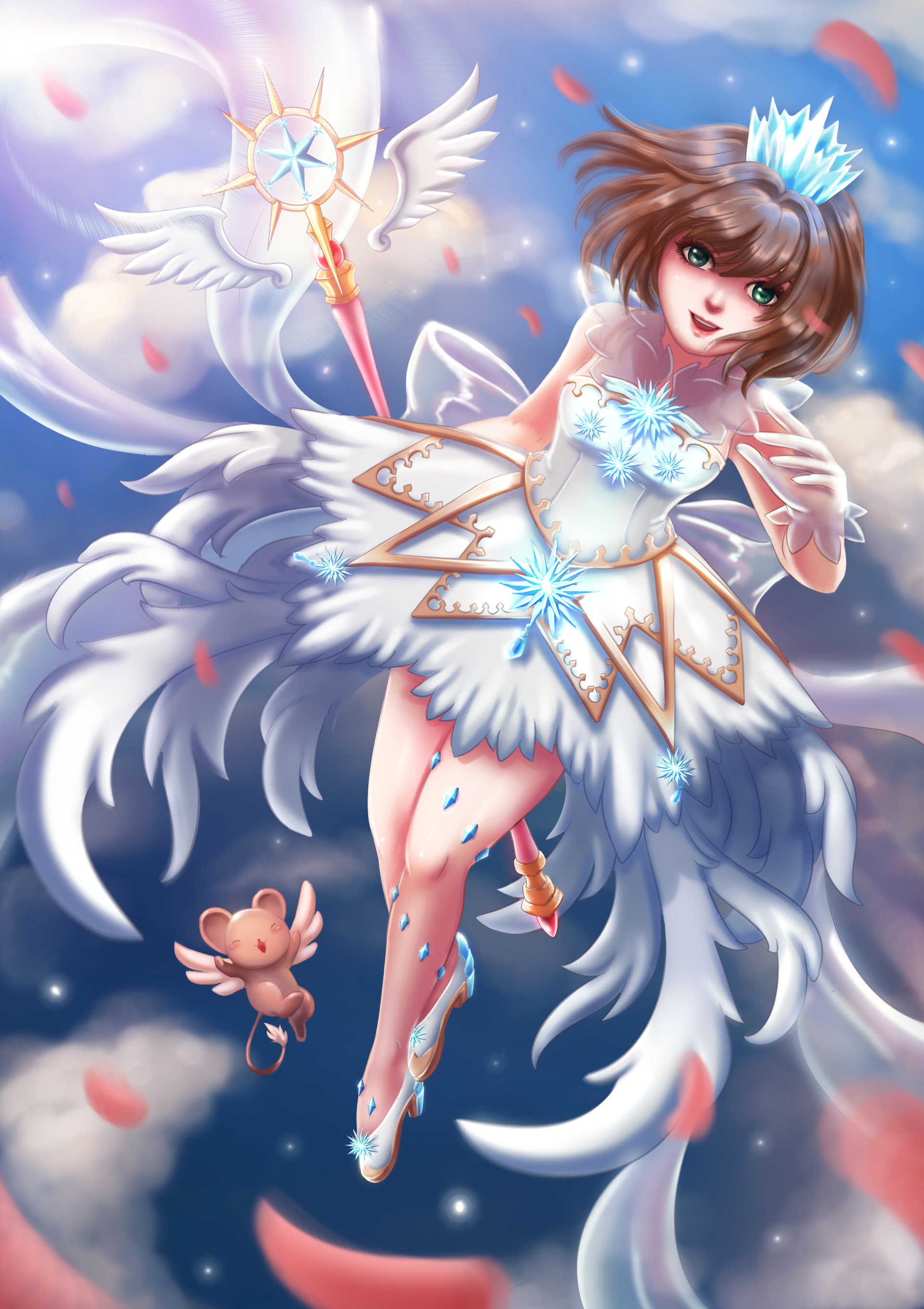 Artstation Card Captor Sakura Clear Card Arc Jolene Yeo