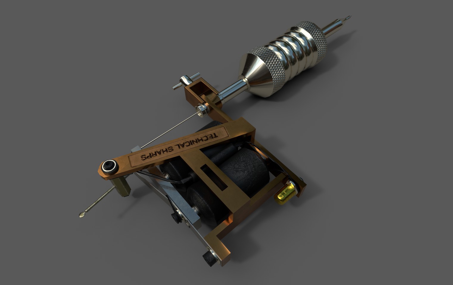 rotary tattoo machine 3D Model in Other 3DExport