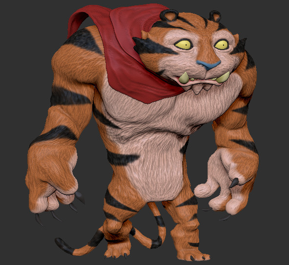 ArtStation - Tony The Tiger 3D Model