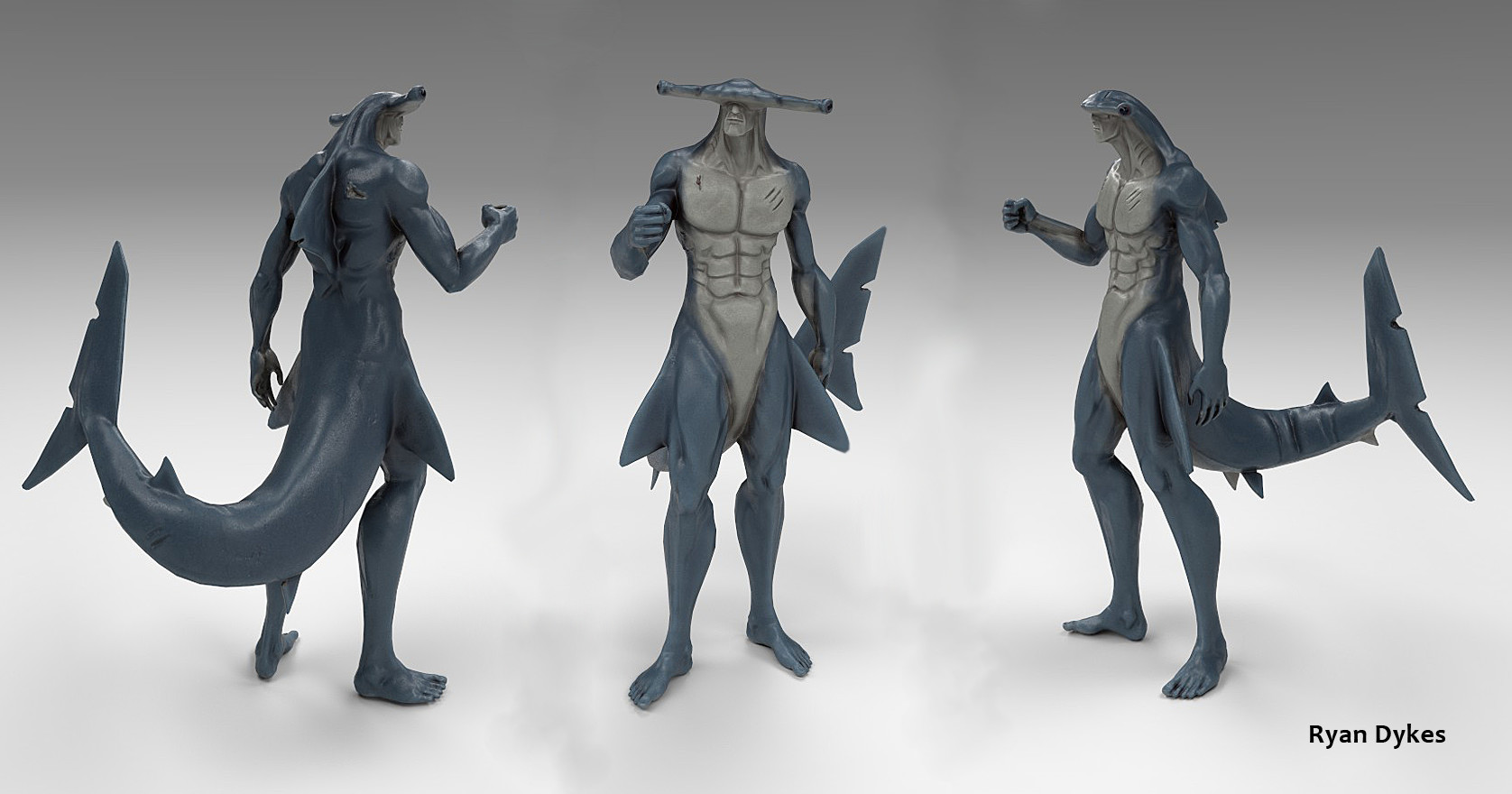 Half Human Half Shark