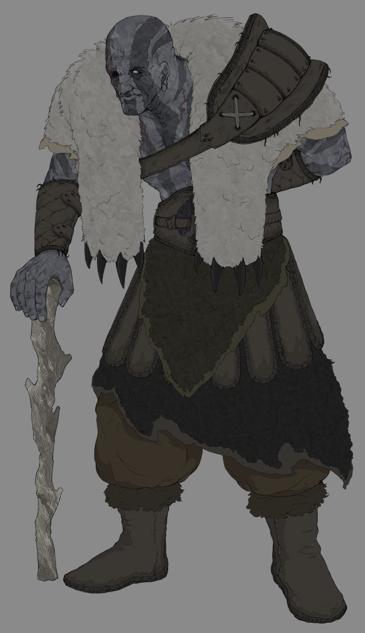 Artstation Dnd Character Zimak Oncemighty Vathunigone Cale Fortin