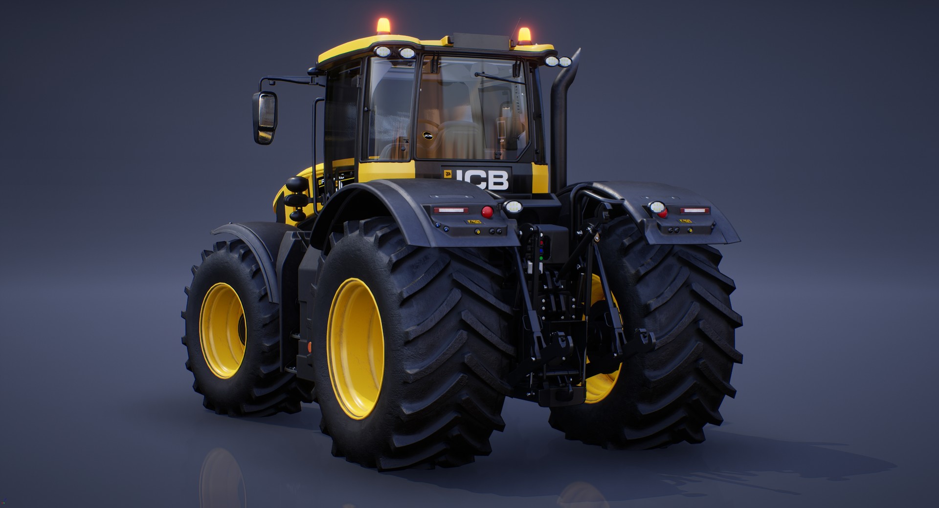 RENDER CUBE Pure Farming JCB 8330