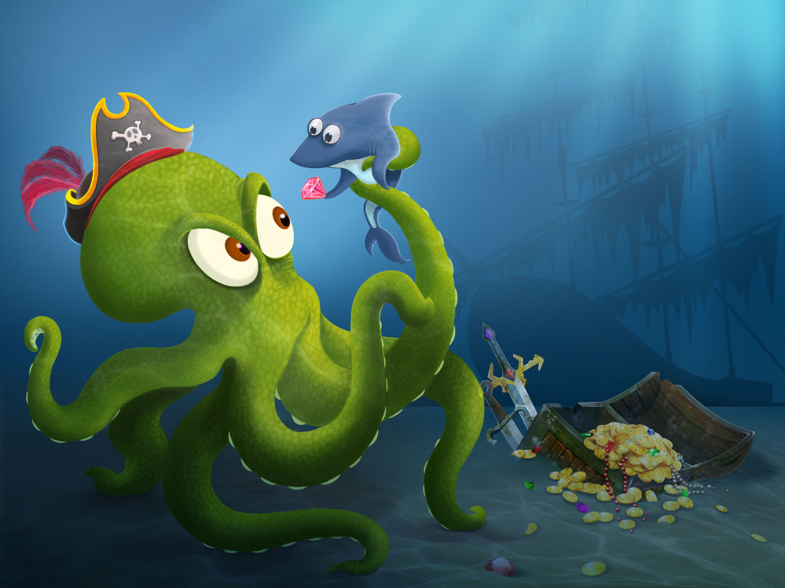 ArtStation Mr. Octopus Render