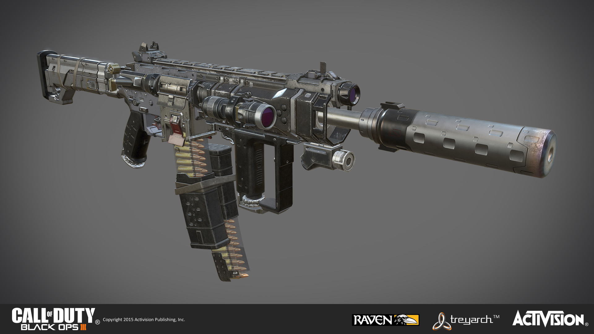 Artstation Ar Isr Black Ops Iii Attachment Set Variant 1 Derek Larson