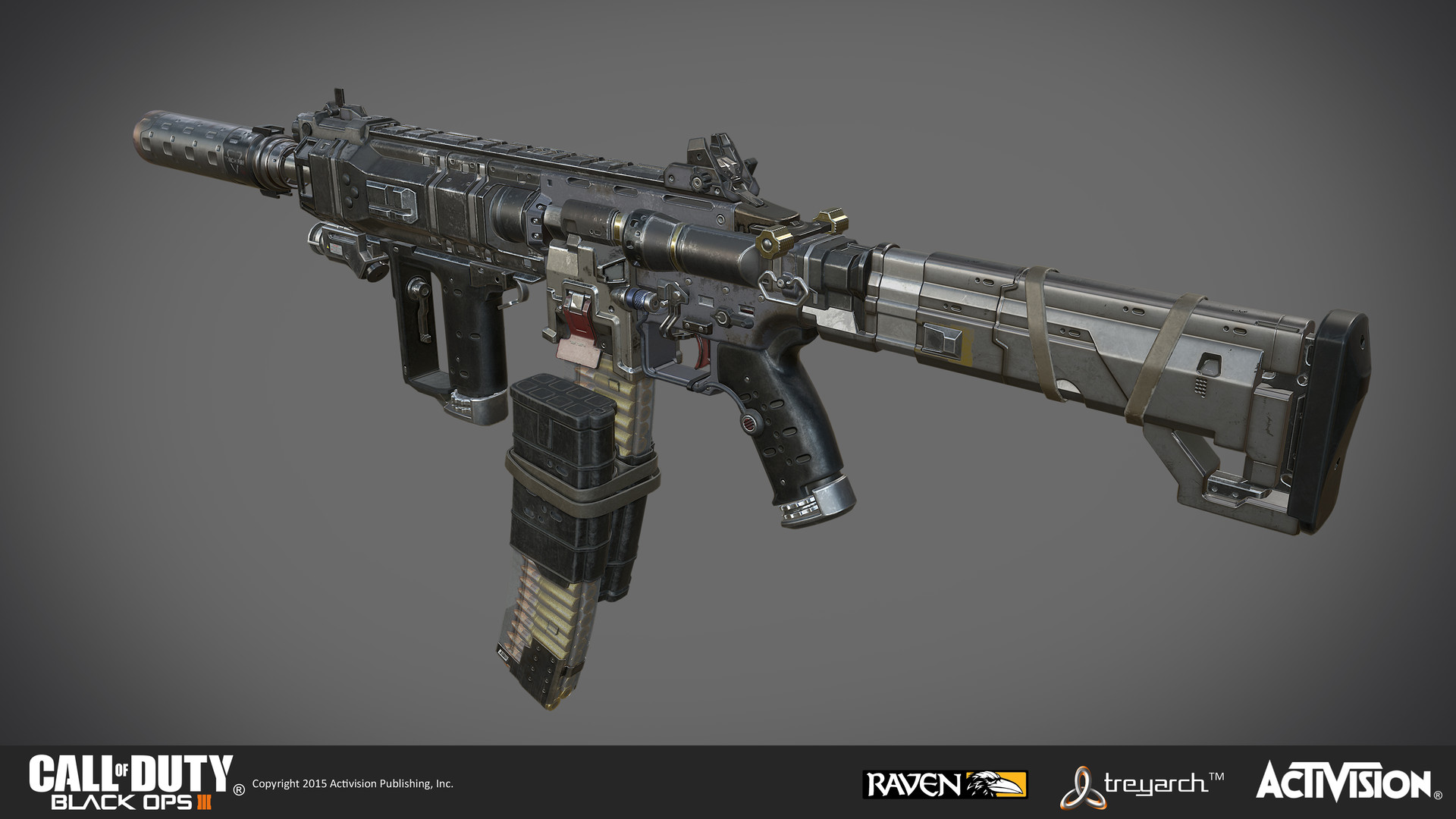 Artstation Ar Isr Black Ops Iii Attachment Set Variant 1 Derek Larson