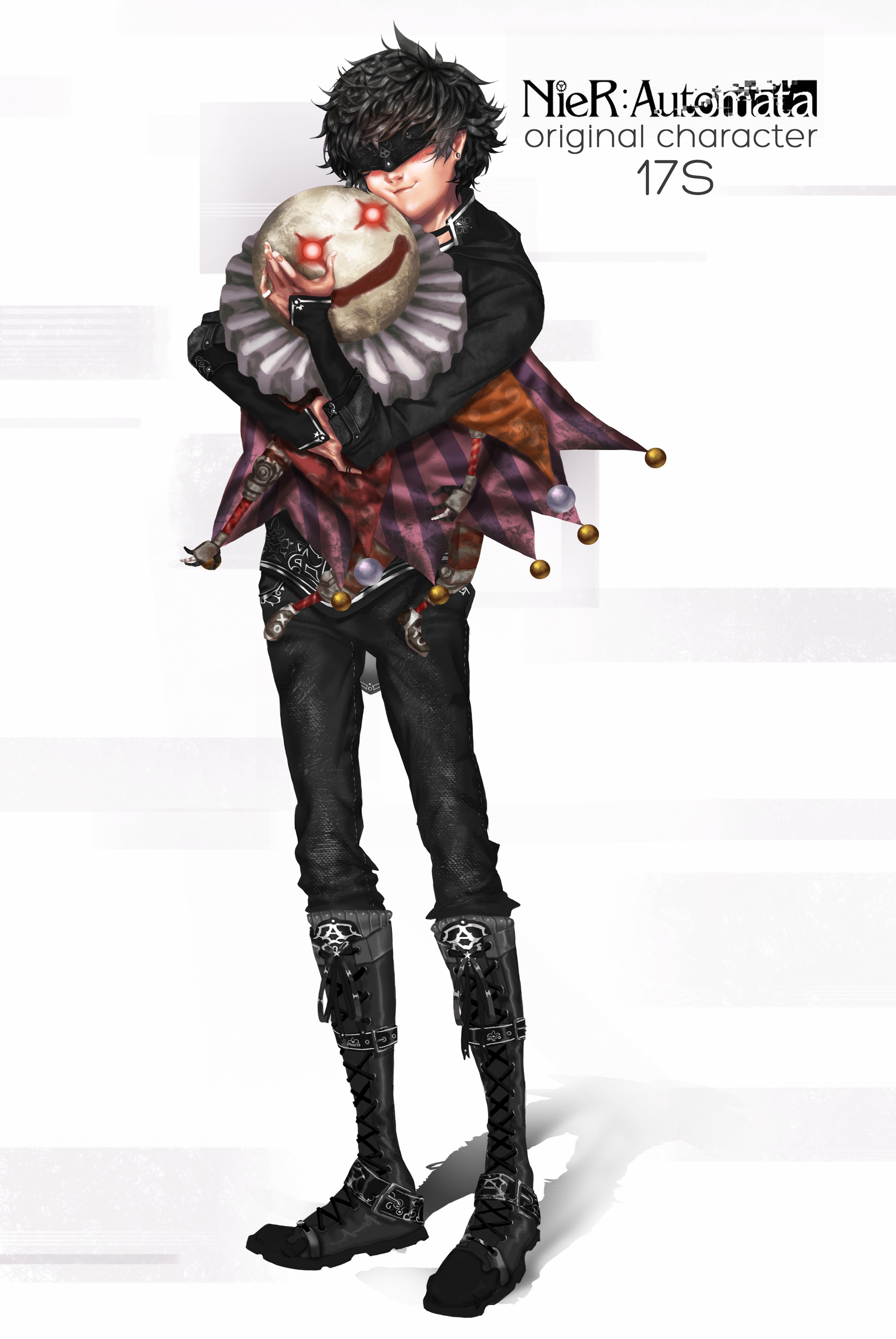 Artstation Nier Automata Fan Character Gif K Walker
