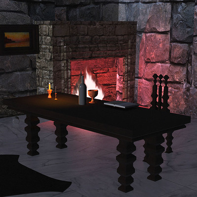 Casa medieval do fire, creation #9302