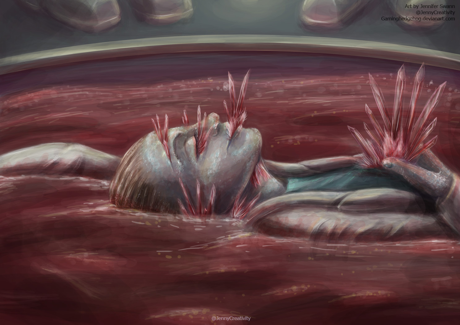 Artstation Scp Art Scp 009 Red Ice Jennifer Swann