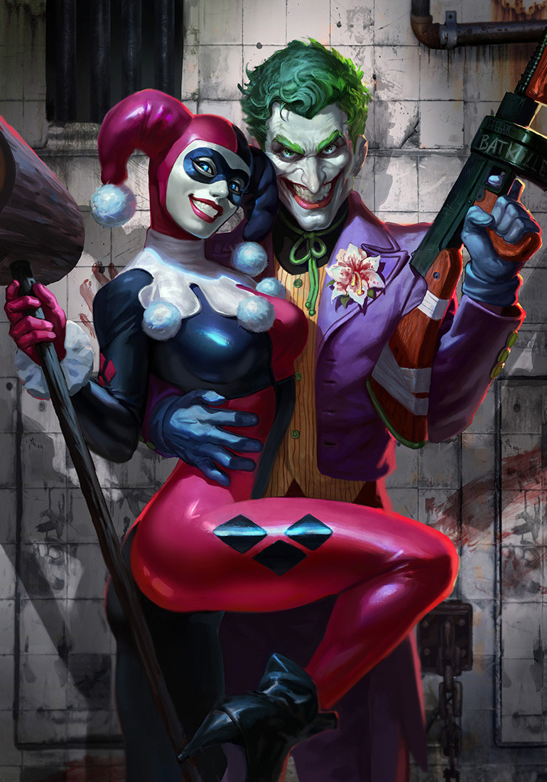 Joker and Harley.