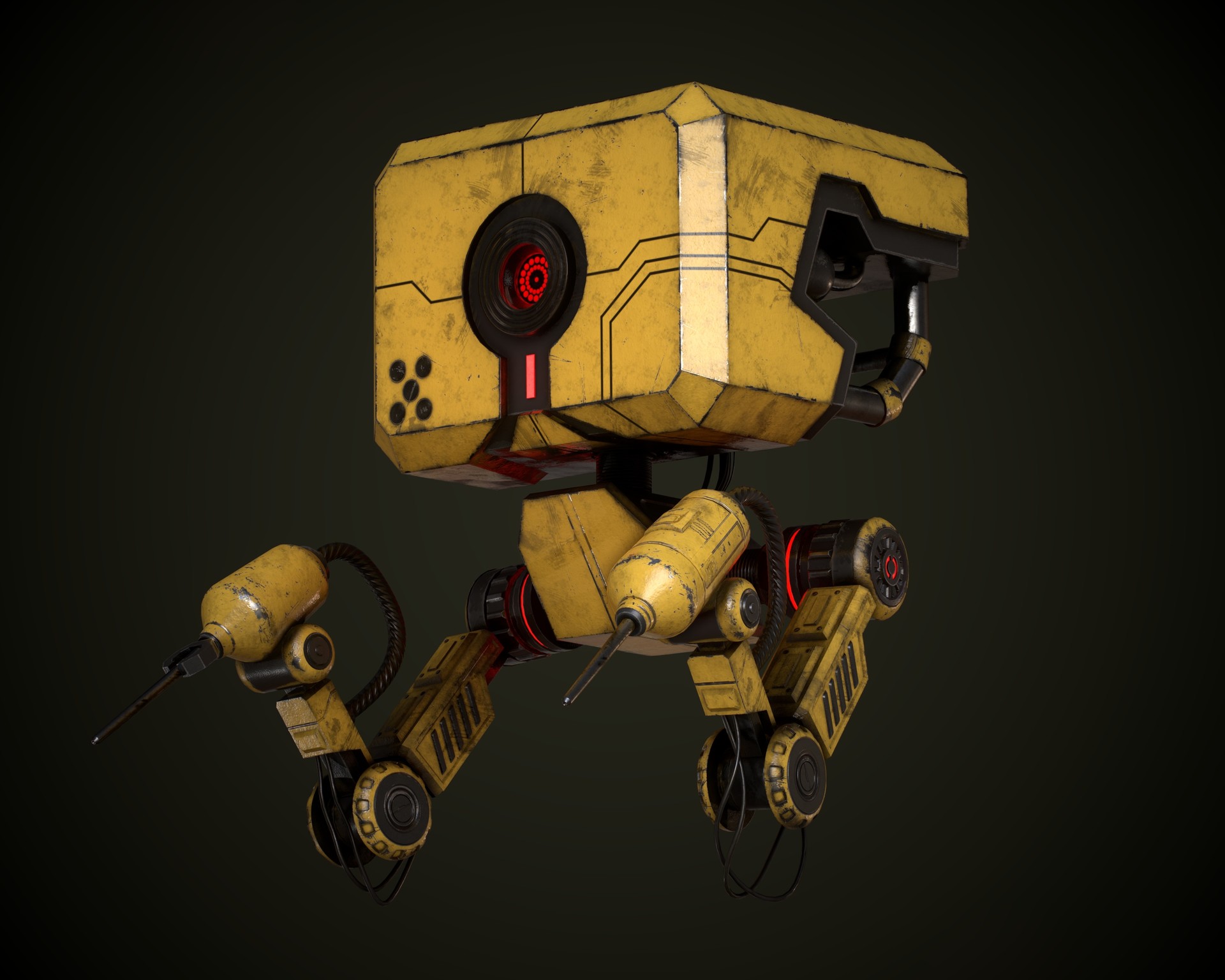 Artstation robot mech