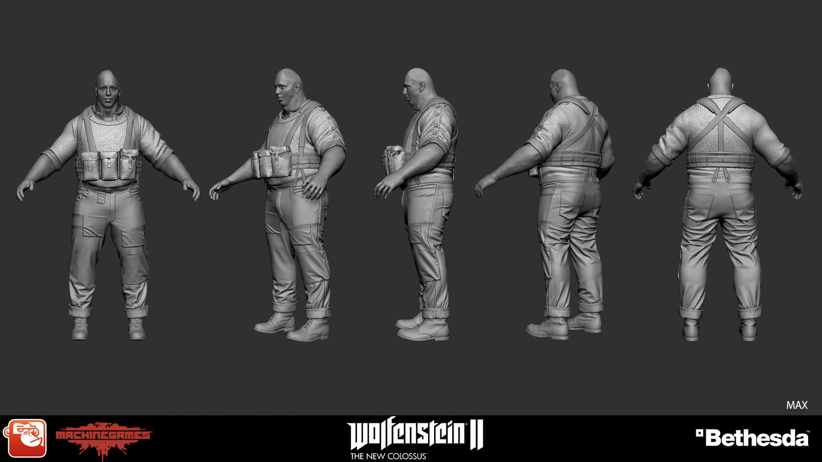 Эскизы и наброски wolfenstein the new order