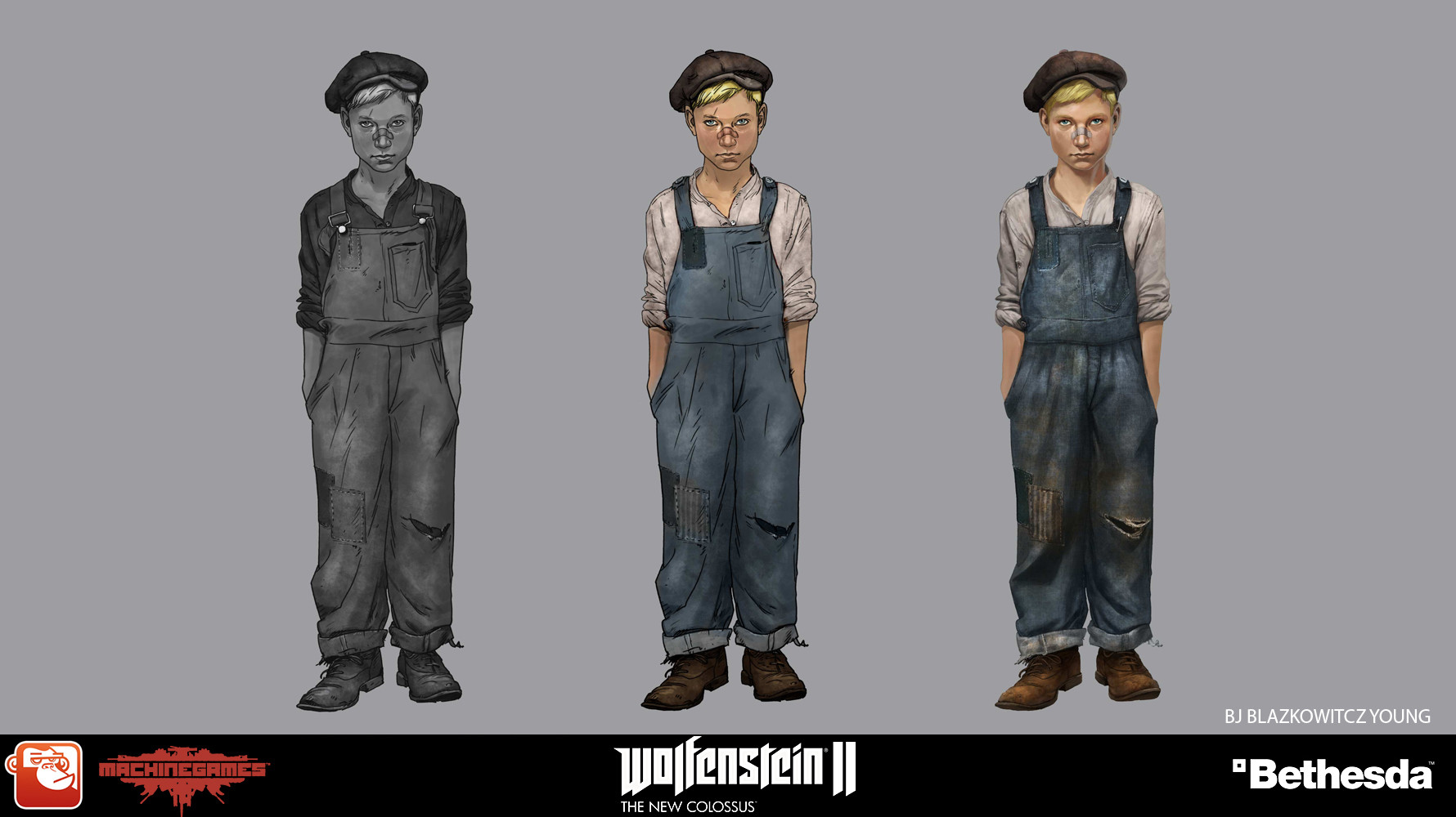Эскизы и наброски wolfenstein the new order