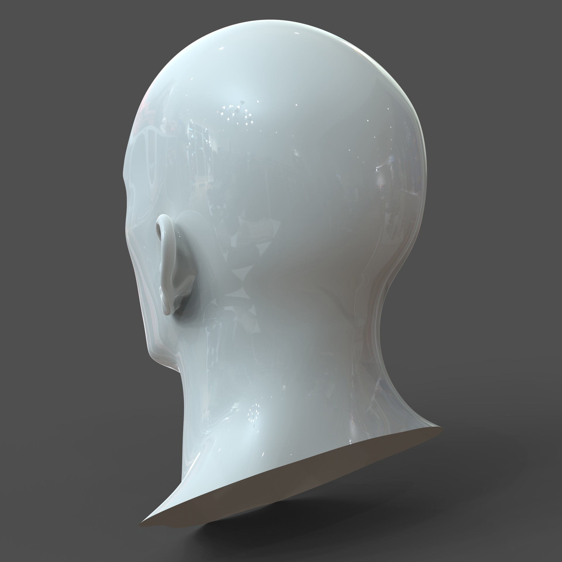 Artstation Cad Friendly Man Head Model M1p1d0v1head Aleksandr