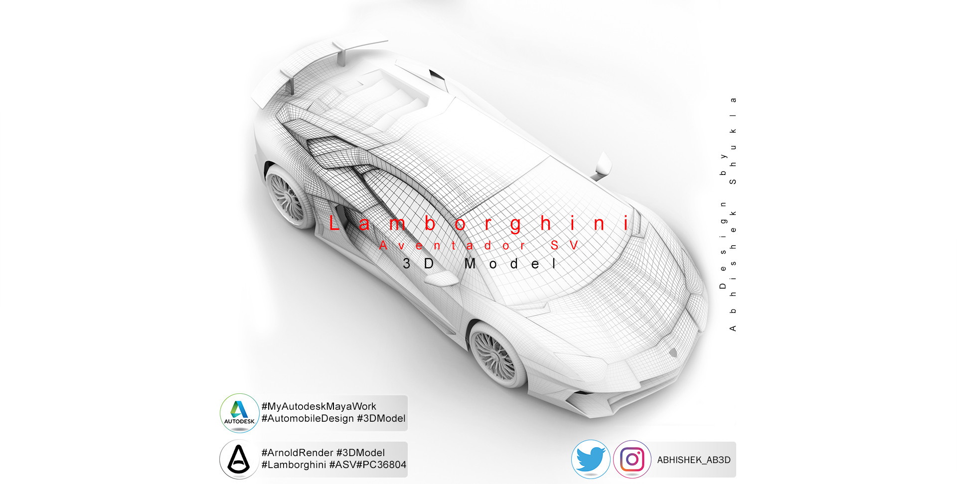 Artstation Lamborghini Aventador Lp750 4 Superveloce 3d Model