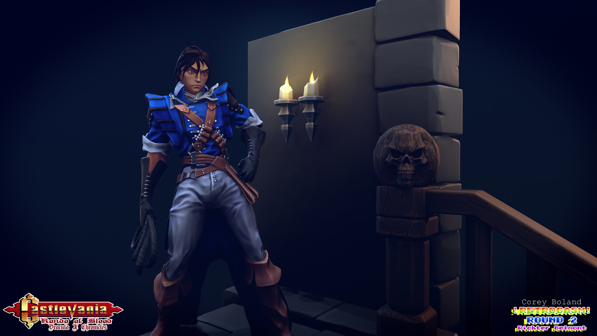 Artstation Richter Belmont Retrogasm2018 Corey Boland