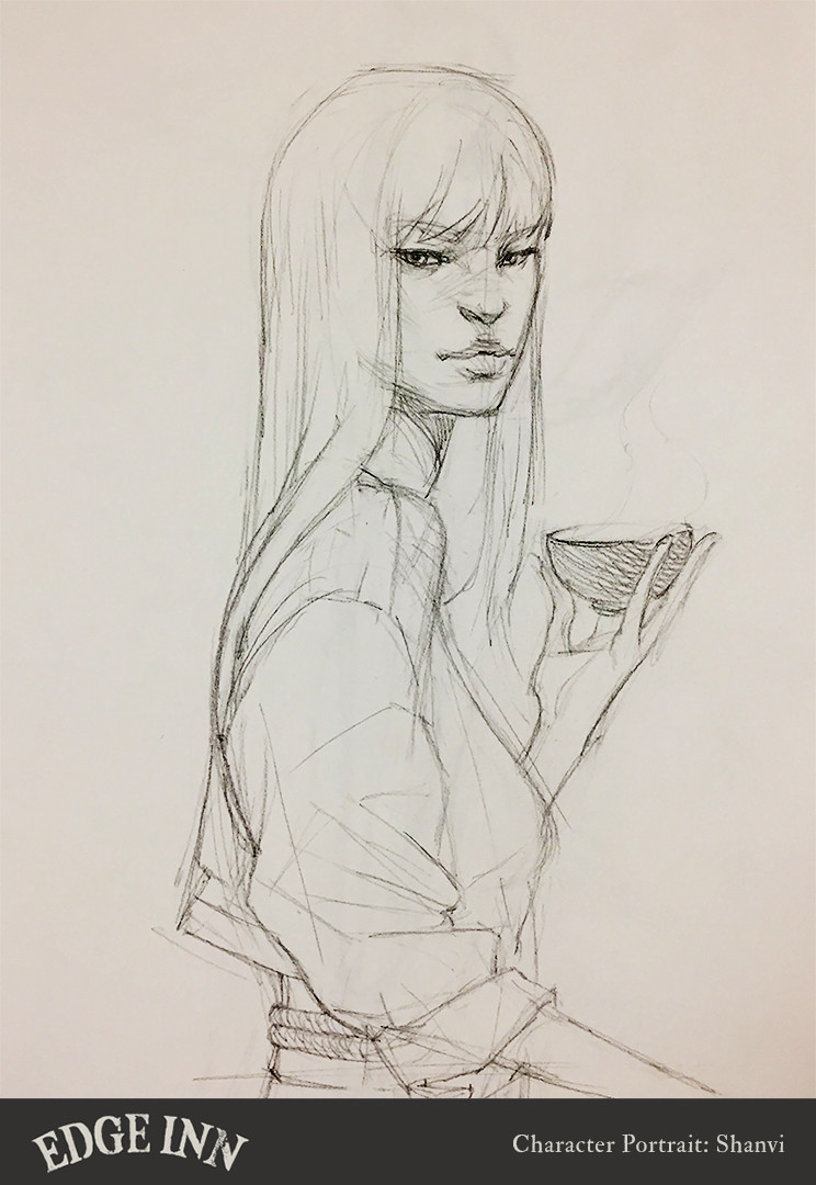 Pencil sketch