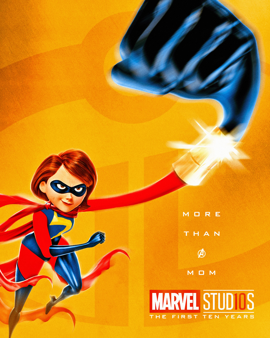Elastigirl x Ms. Marvel 