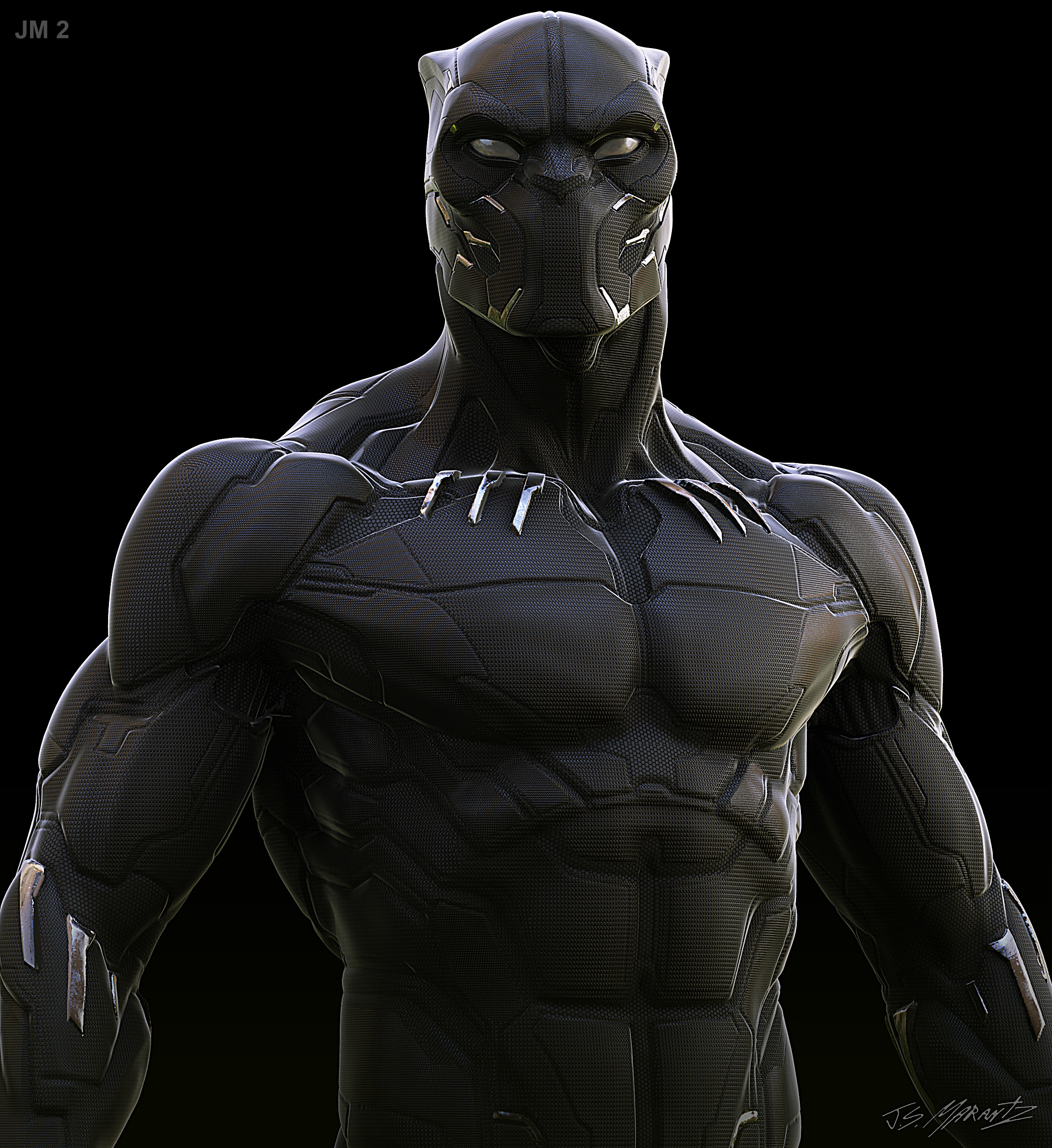Jerad S. Marantz - Black Panther Concept Art 1