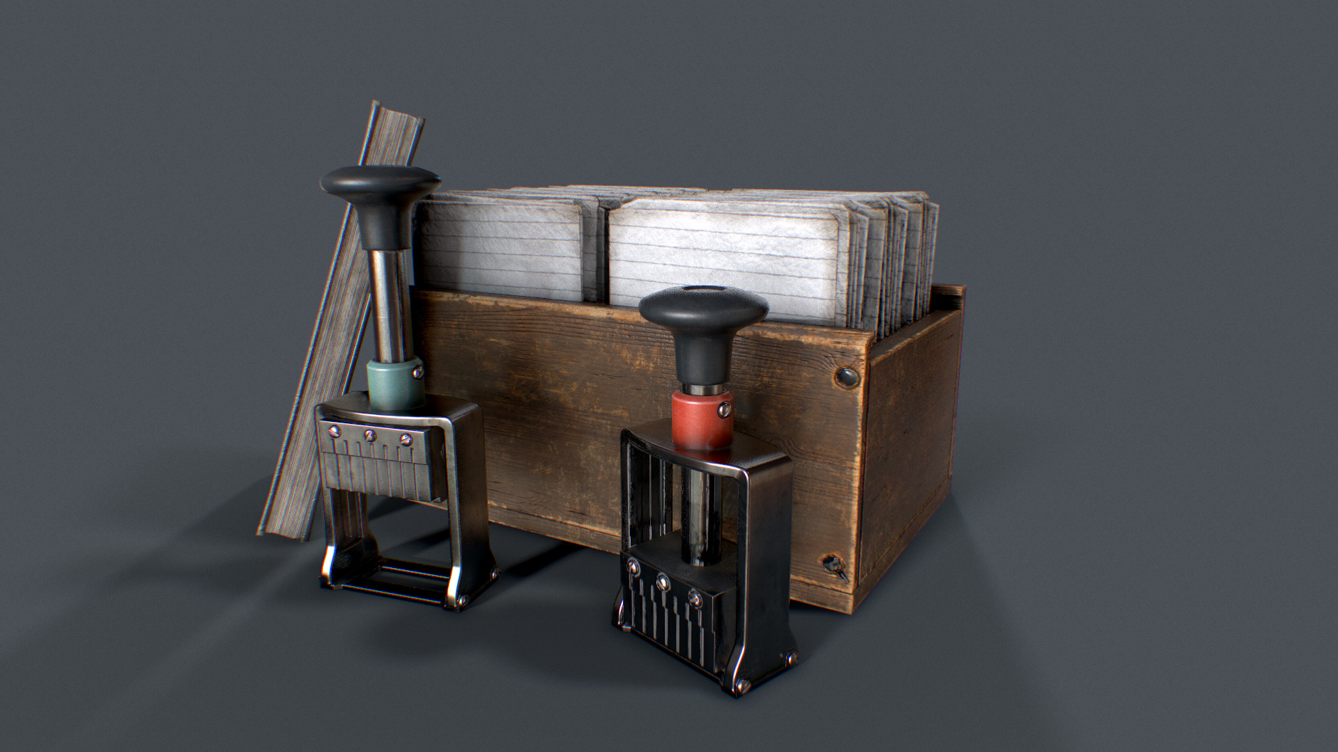 glory to arstotzka checkpoint props