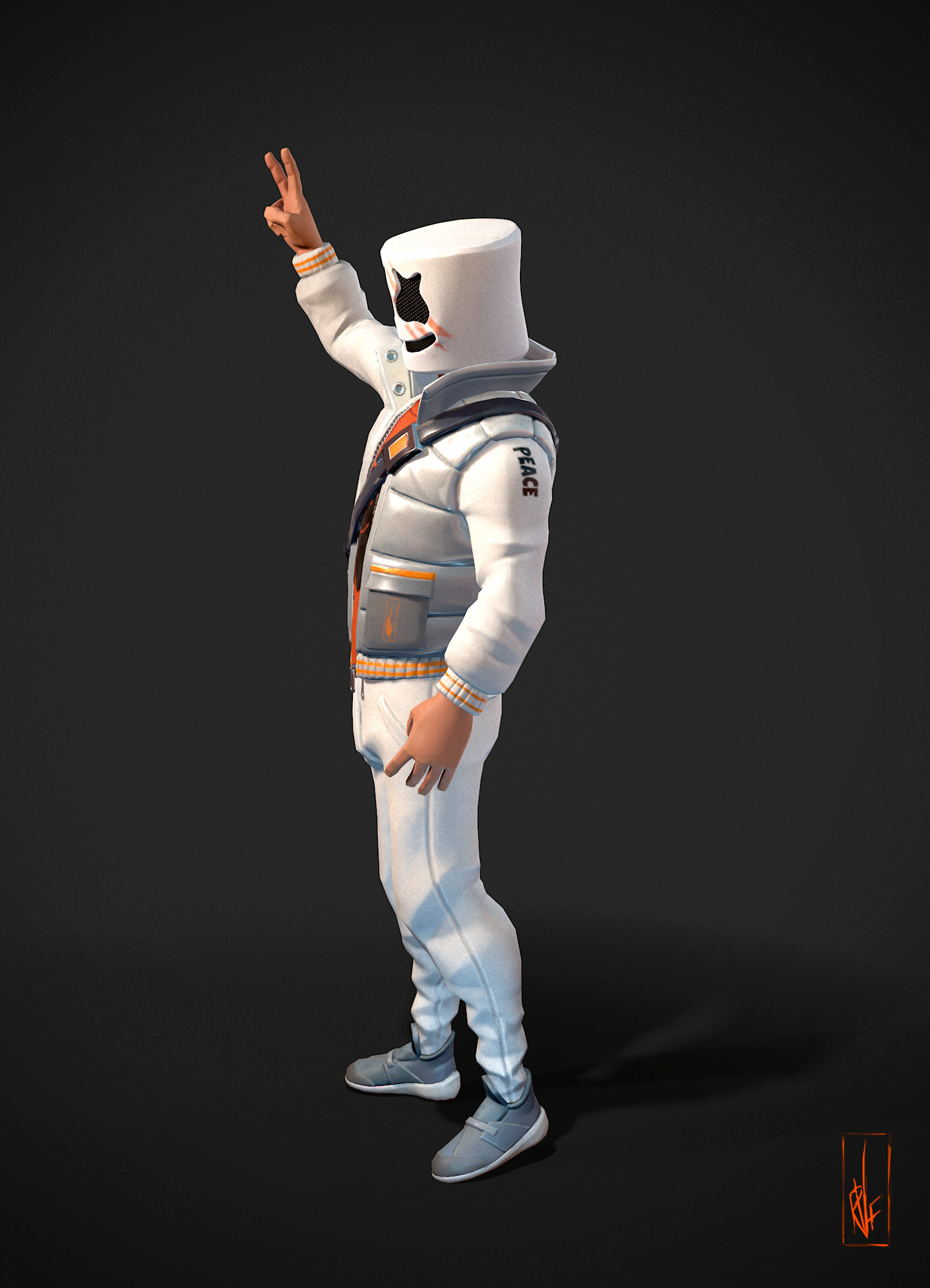 Roberto Ferrao Fortnite Marshmello Skin