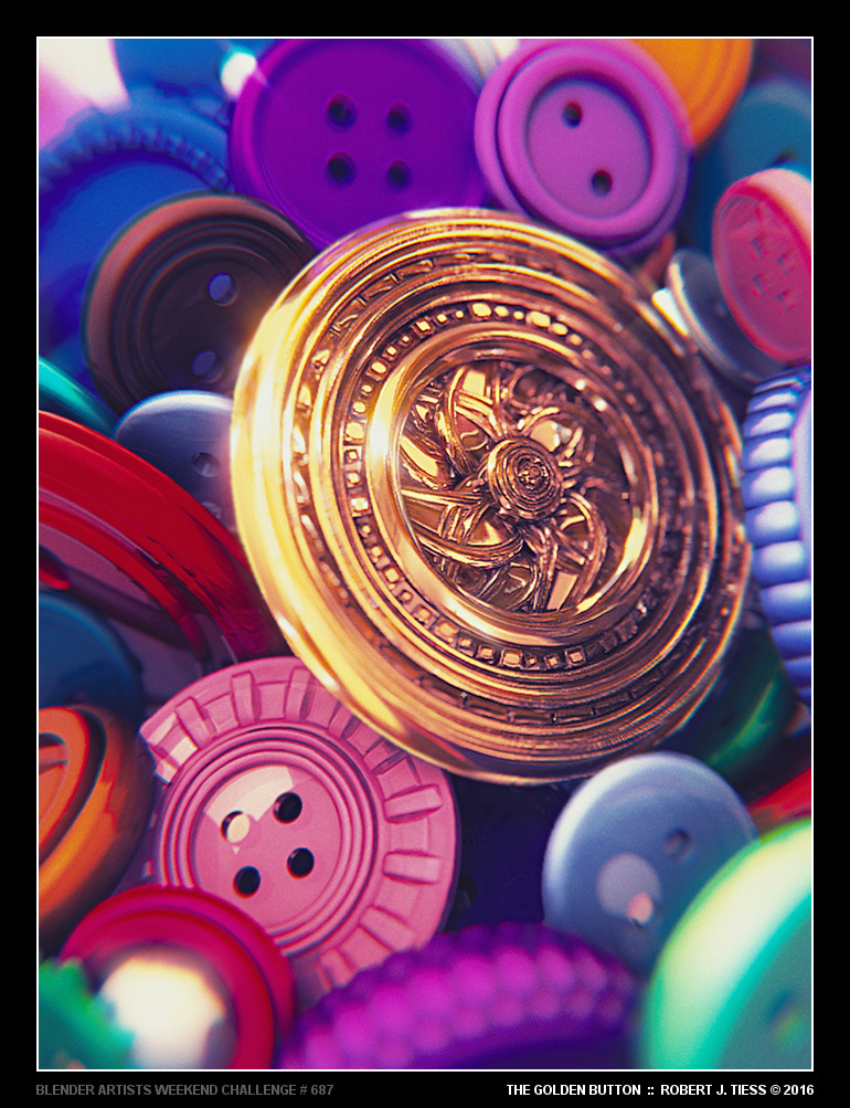 ArtStation The Golden Button (2016)