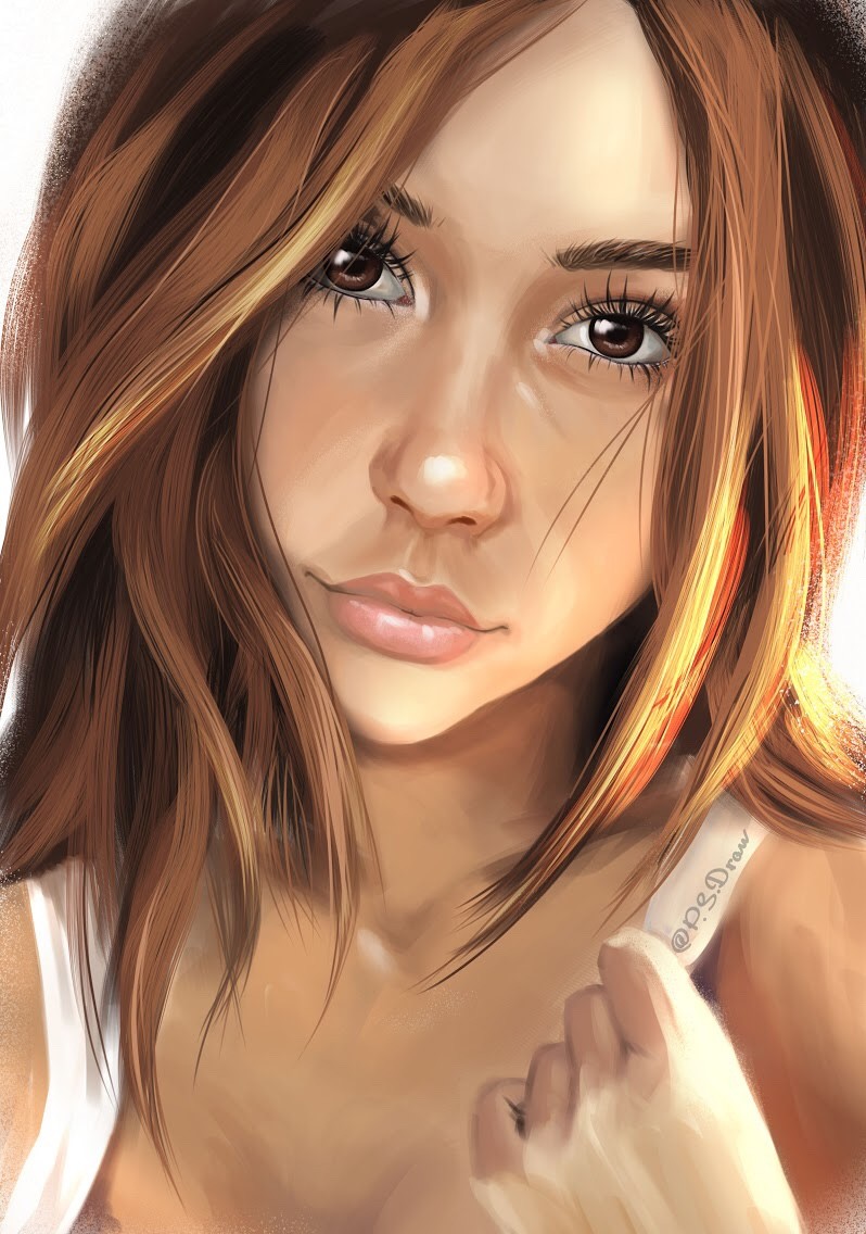 Pavel Stupin Portrait Alexis Ren