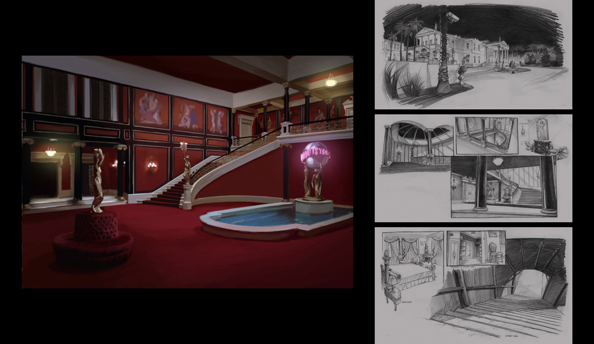 Dejan Ostojic - Scarface game concept art