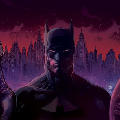 Saut irianto manik batman catwoman joker jim lee fc6