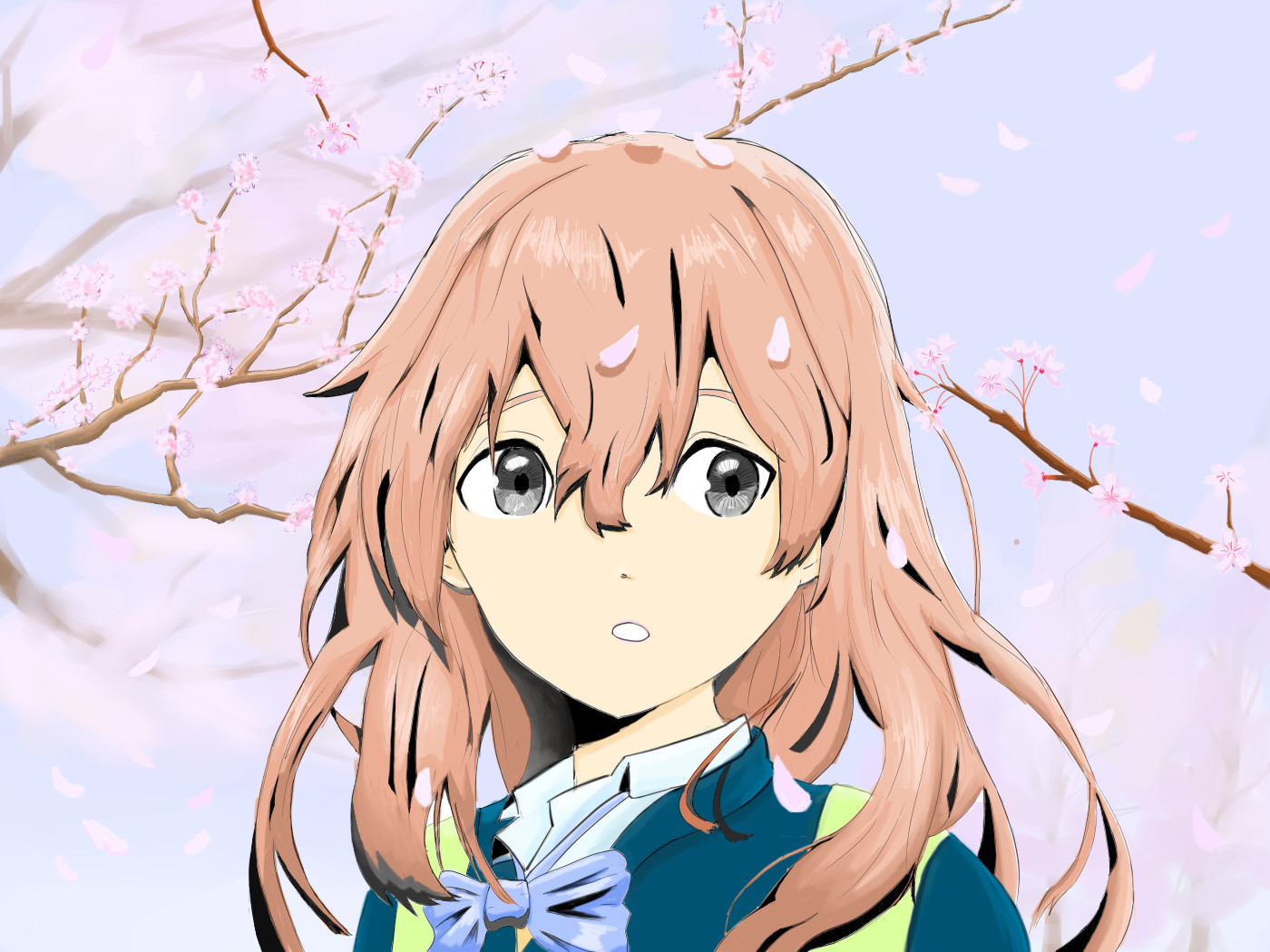 Get Wallpaper Artstation Koi No Katachi Ju Yeong Park For iPhone Free