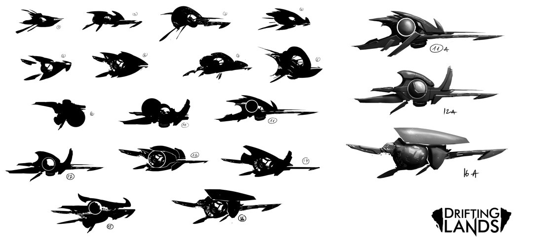 Concept art for the Interceptor