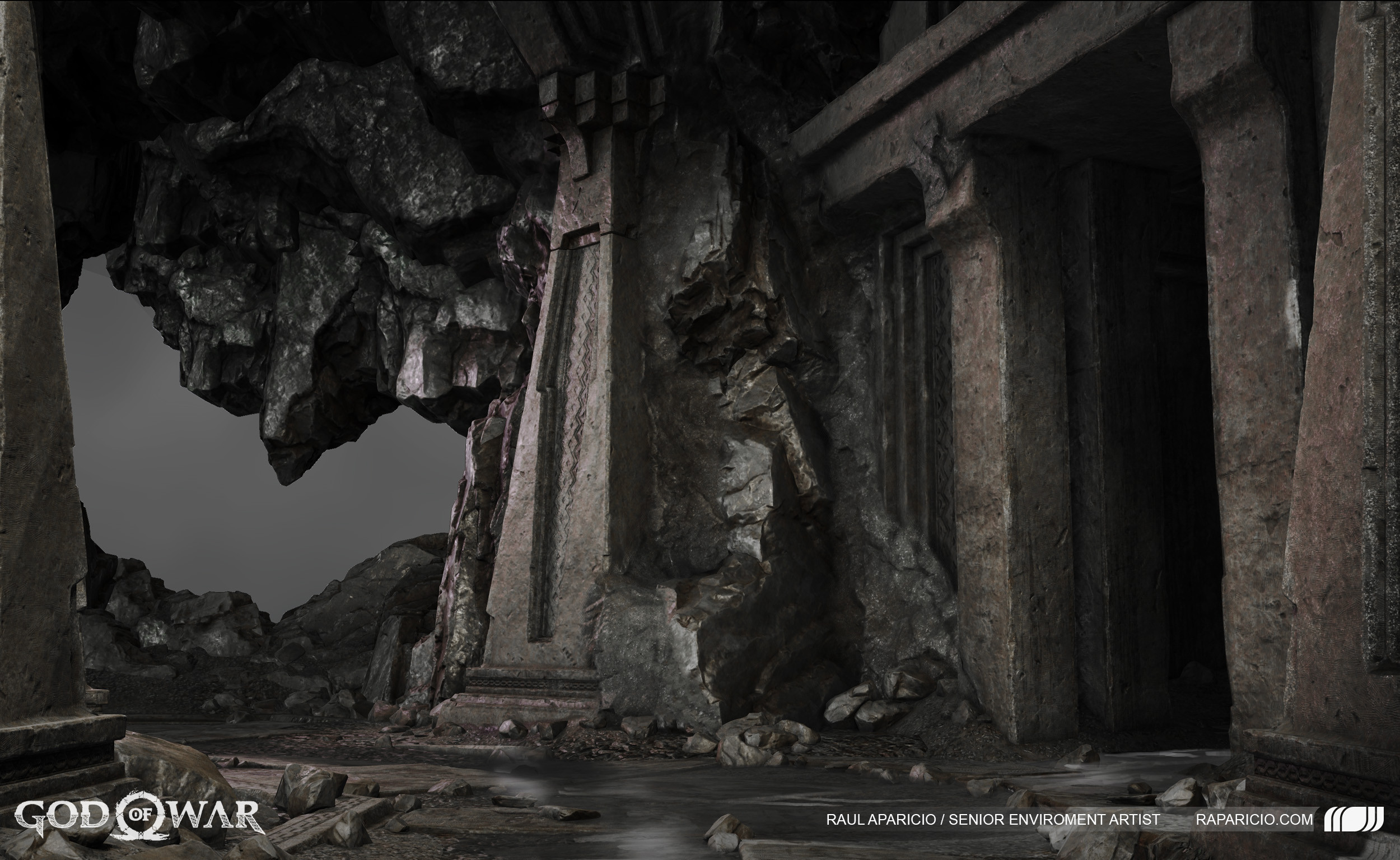 The final result of hours of manual labor and carefully hand crafted assets.