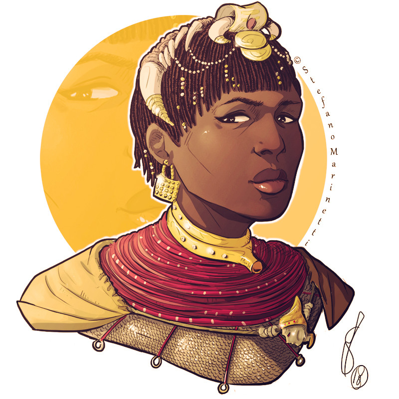 Stefano Marinetti Oc The Queen A Villain Character Design