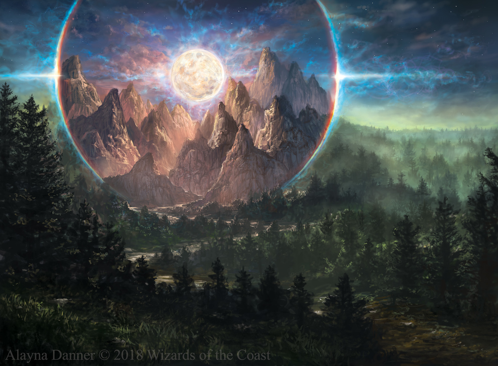 Alayna Lemmer-Danner - Magic: The Gathering: Alpine Moon (Core 2019)