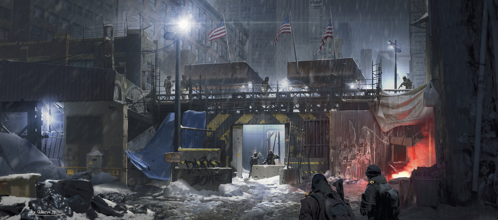 "The Division"   -   Personal Painting