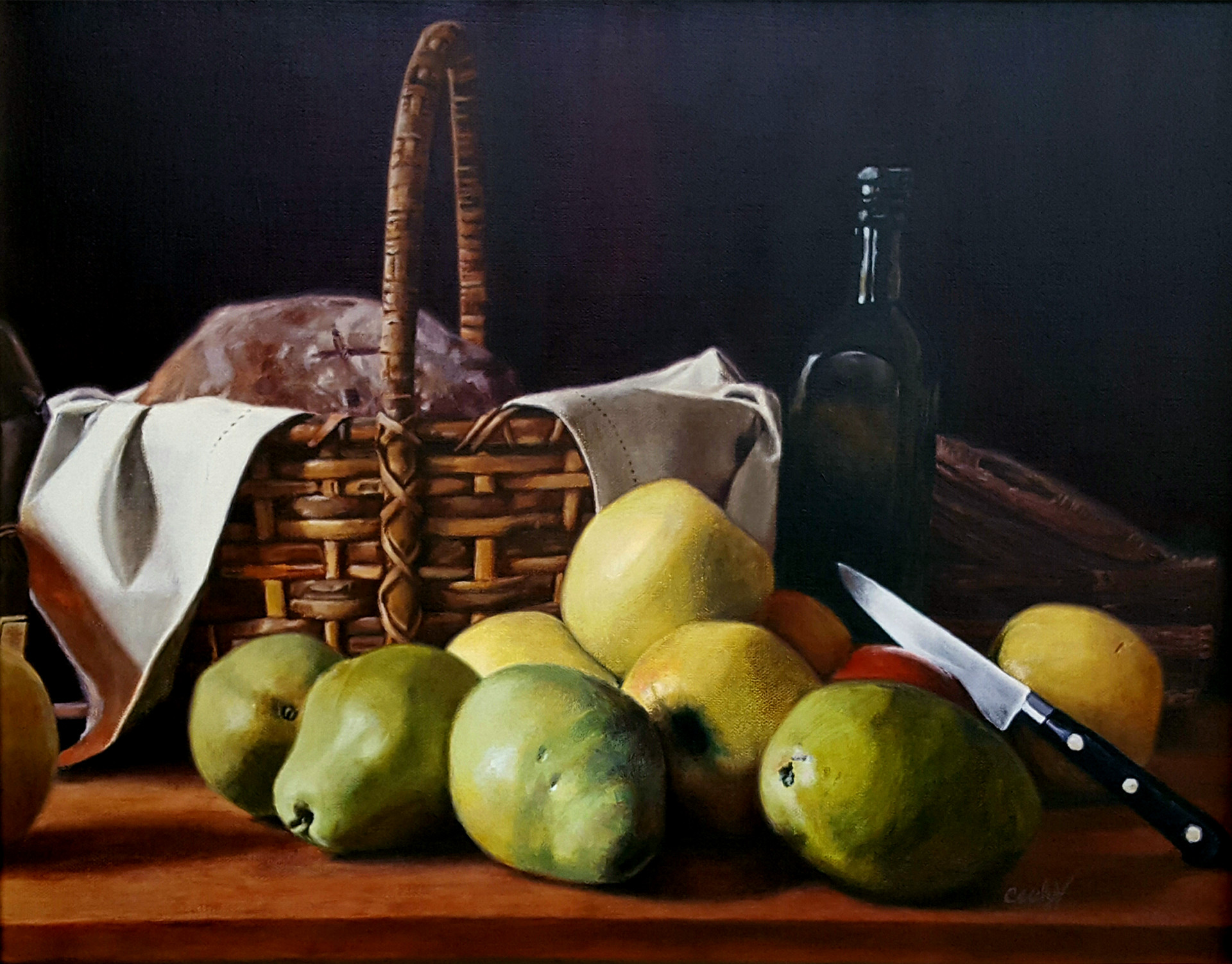 Artstation Bread Basket Fruit Cecely Valderrama
