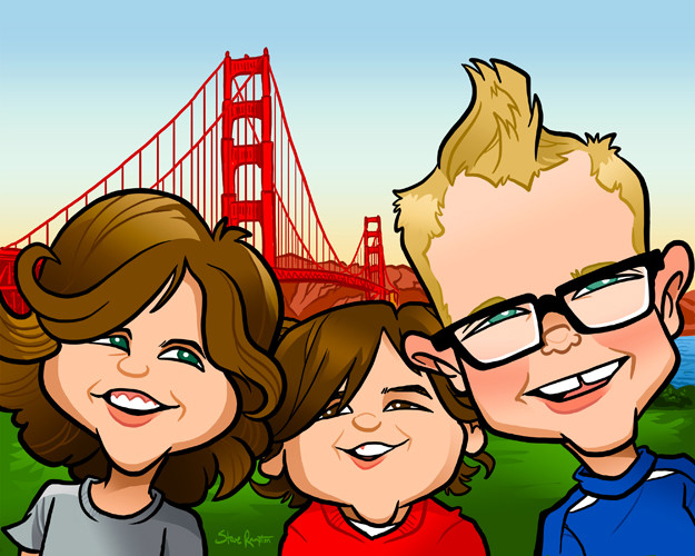 Matt's boys at the Golden Gate. 2018