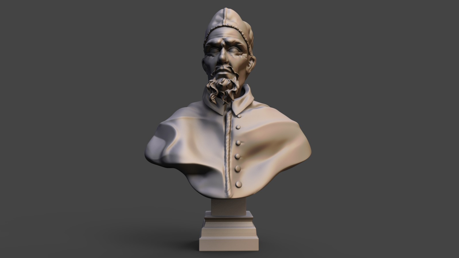 Artstation Reproduction Of Innocent X By Gian Lorenzo Bernini