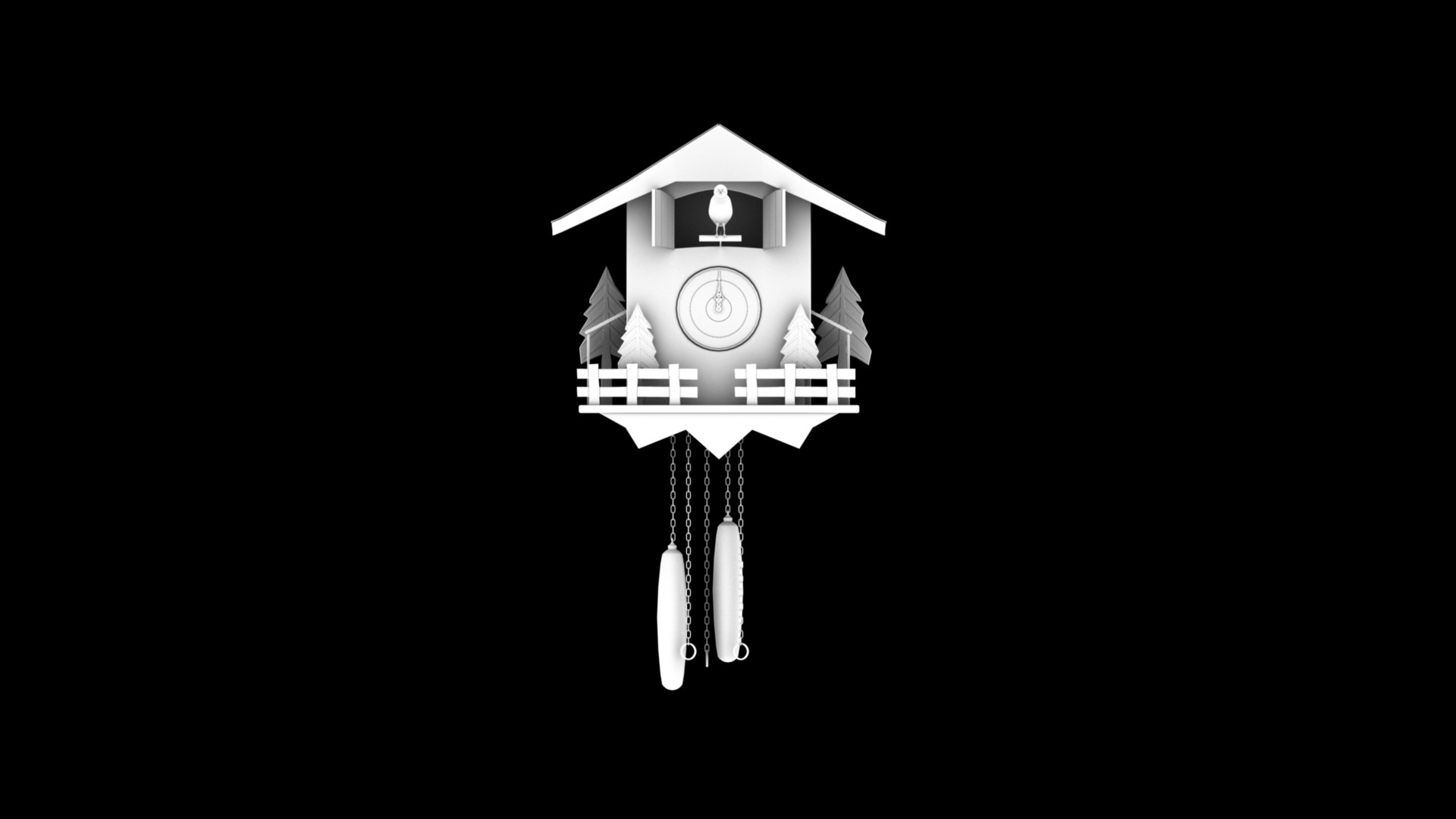 Artstation Cuckoo Clock Onur Inanli