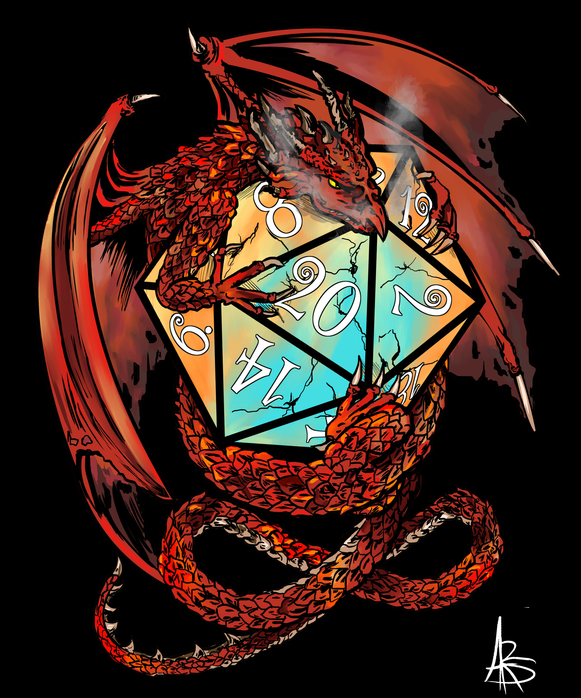 Designs And Dragons Dice - Polyhedral Dice Dnd Digital File Svg Geek Crafts...
