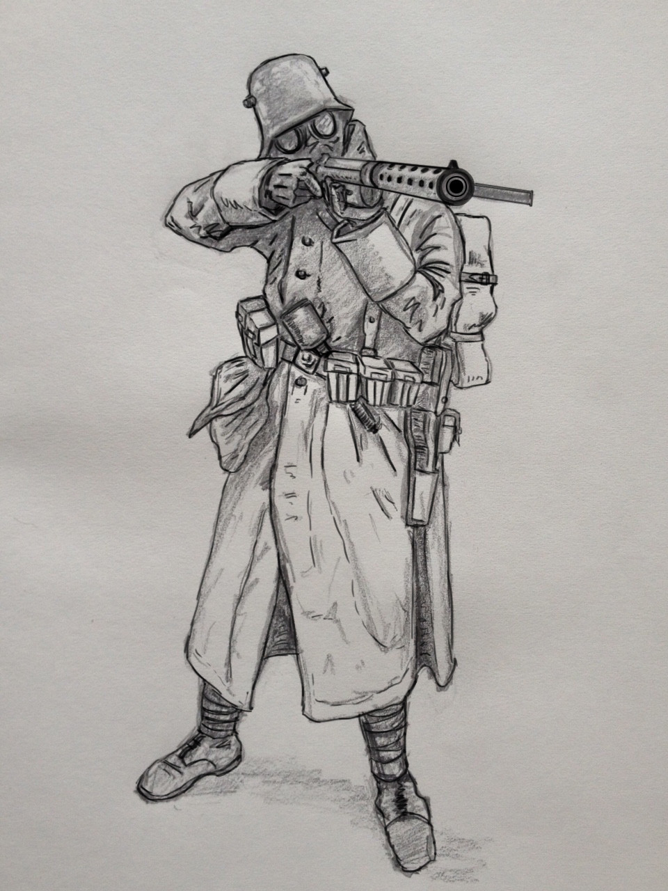 Soldier sketch