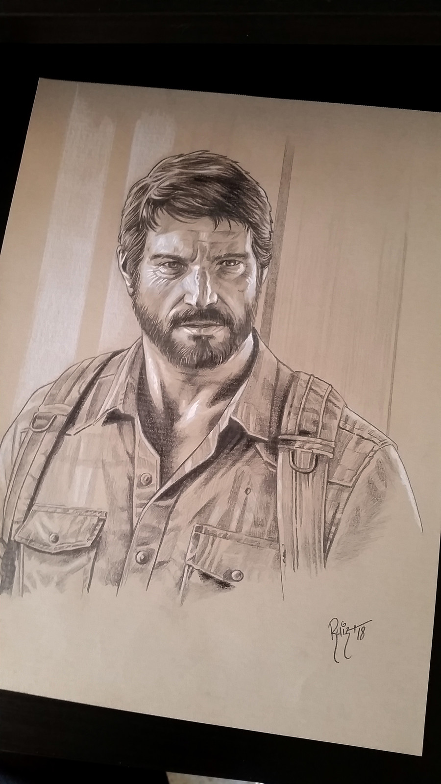 Рисунки джоэла из the last of us