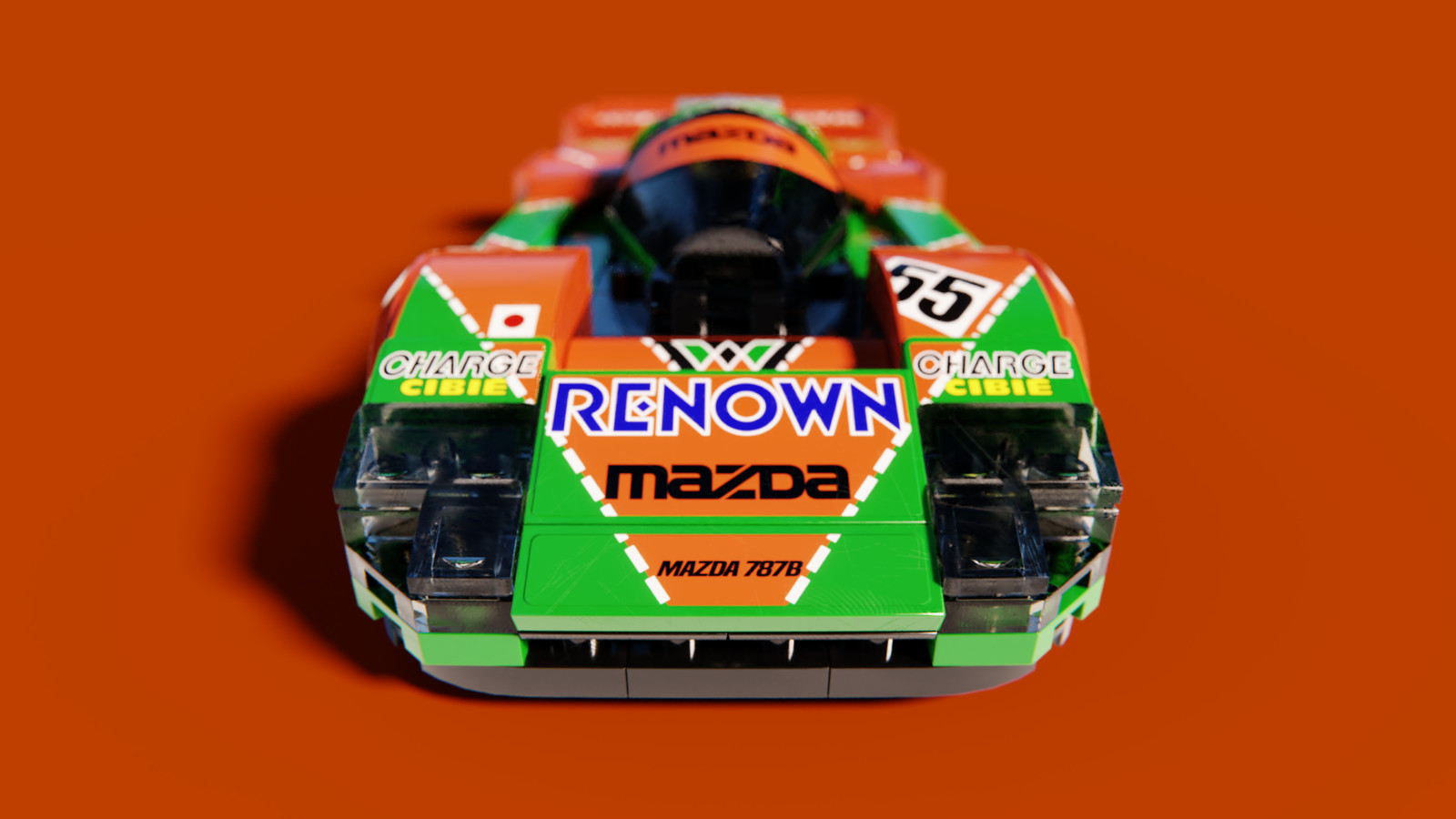 lego mazda 787b