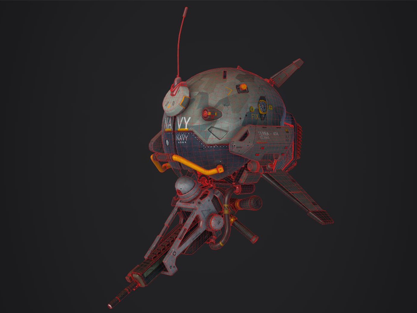 Low Poly Wireframe
