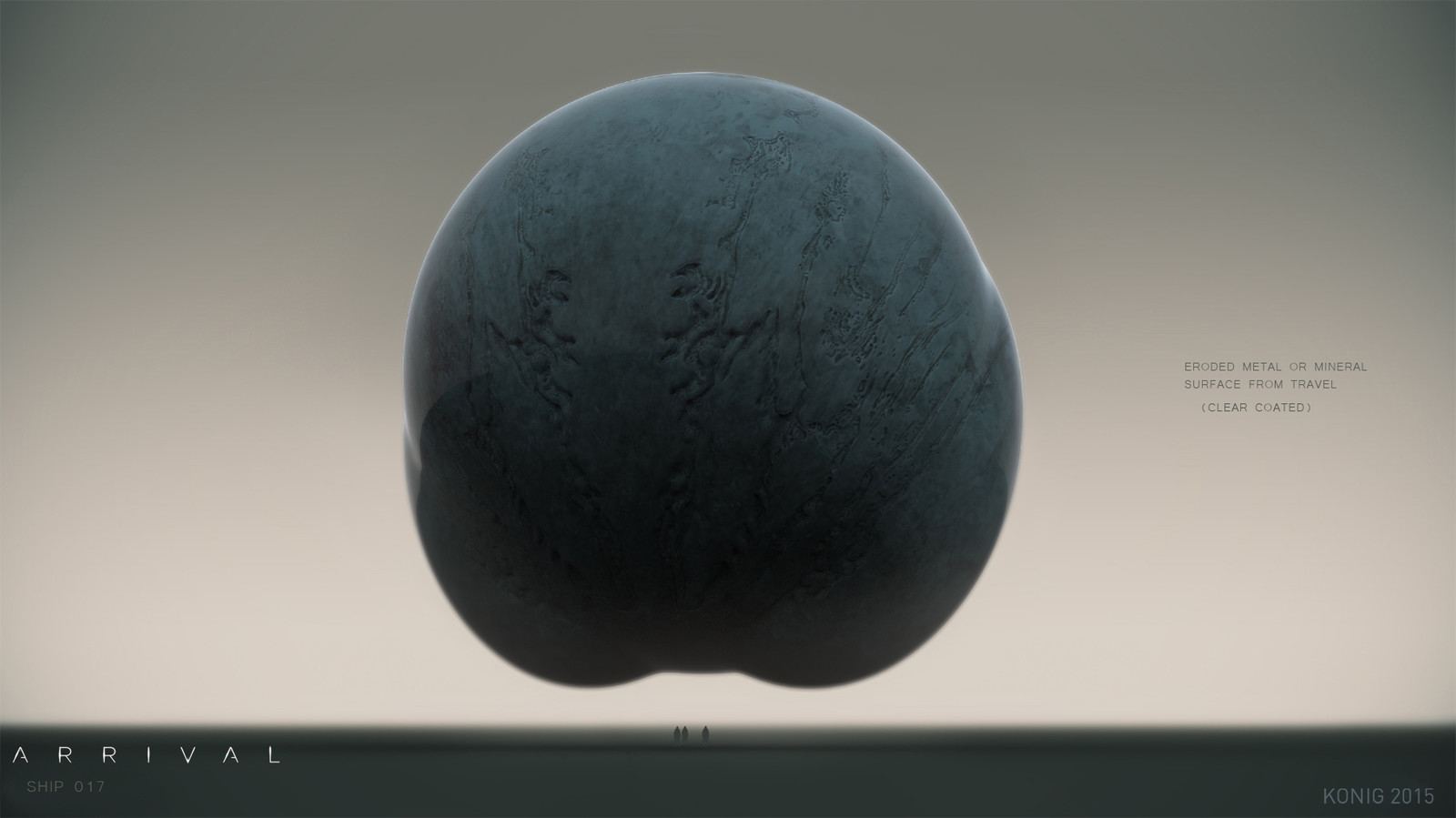Early ship idea when they were thinking of making them more spherical.
