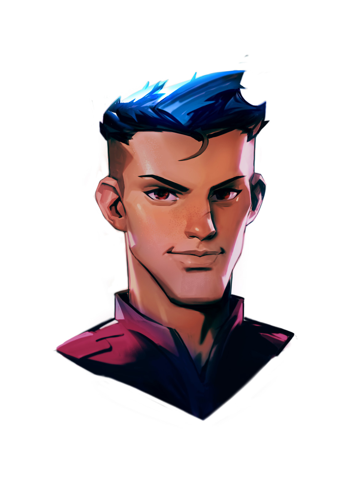 [Update] First render pass of Kaladin as a solider, looking for the style I want to progress forward with. Inspired by Saturday morning american action cartoons :D