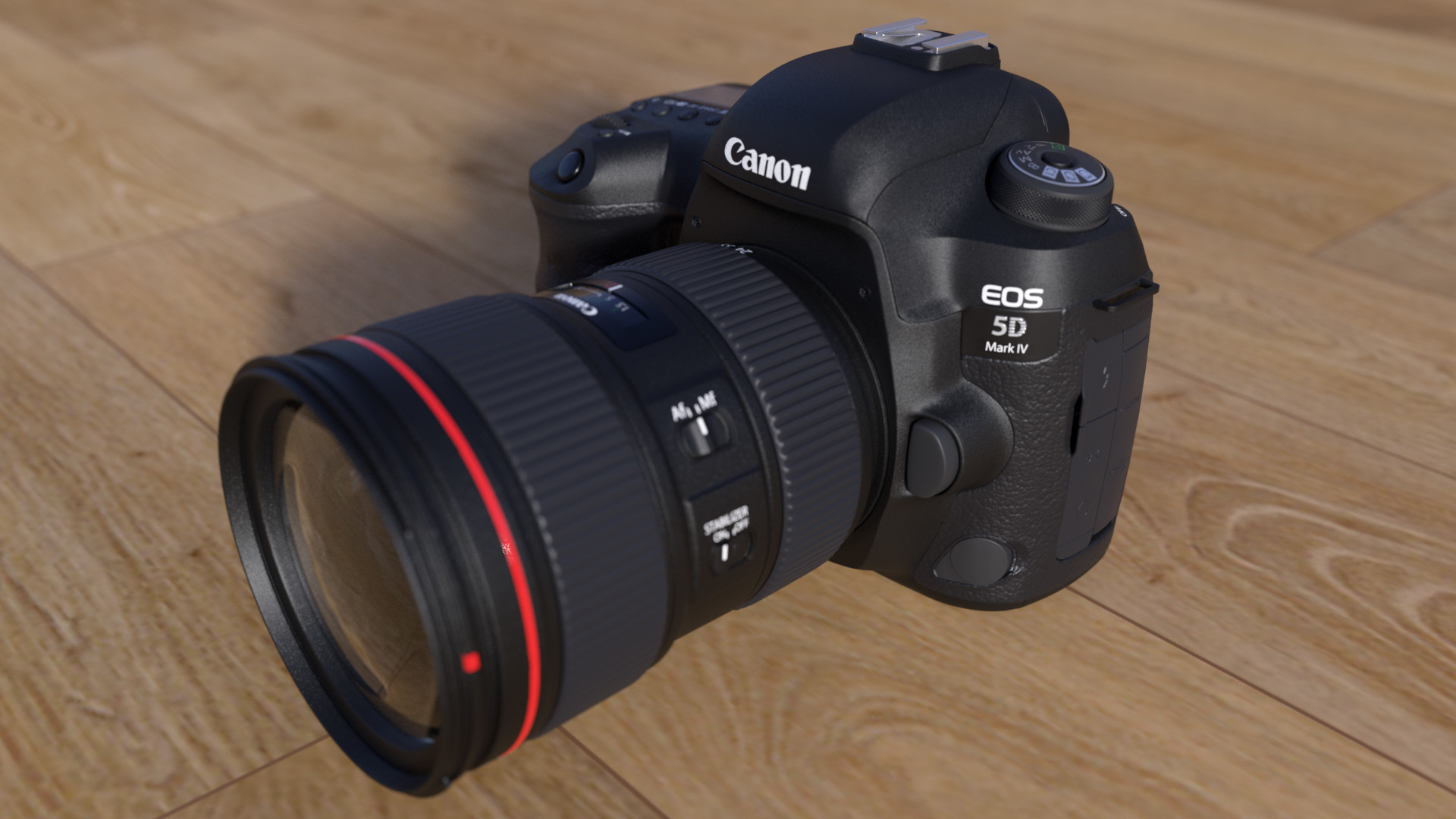 Artstation Canon Eos 5d 3d Model Luke Bourne