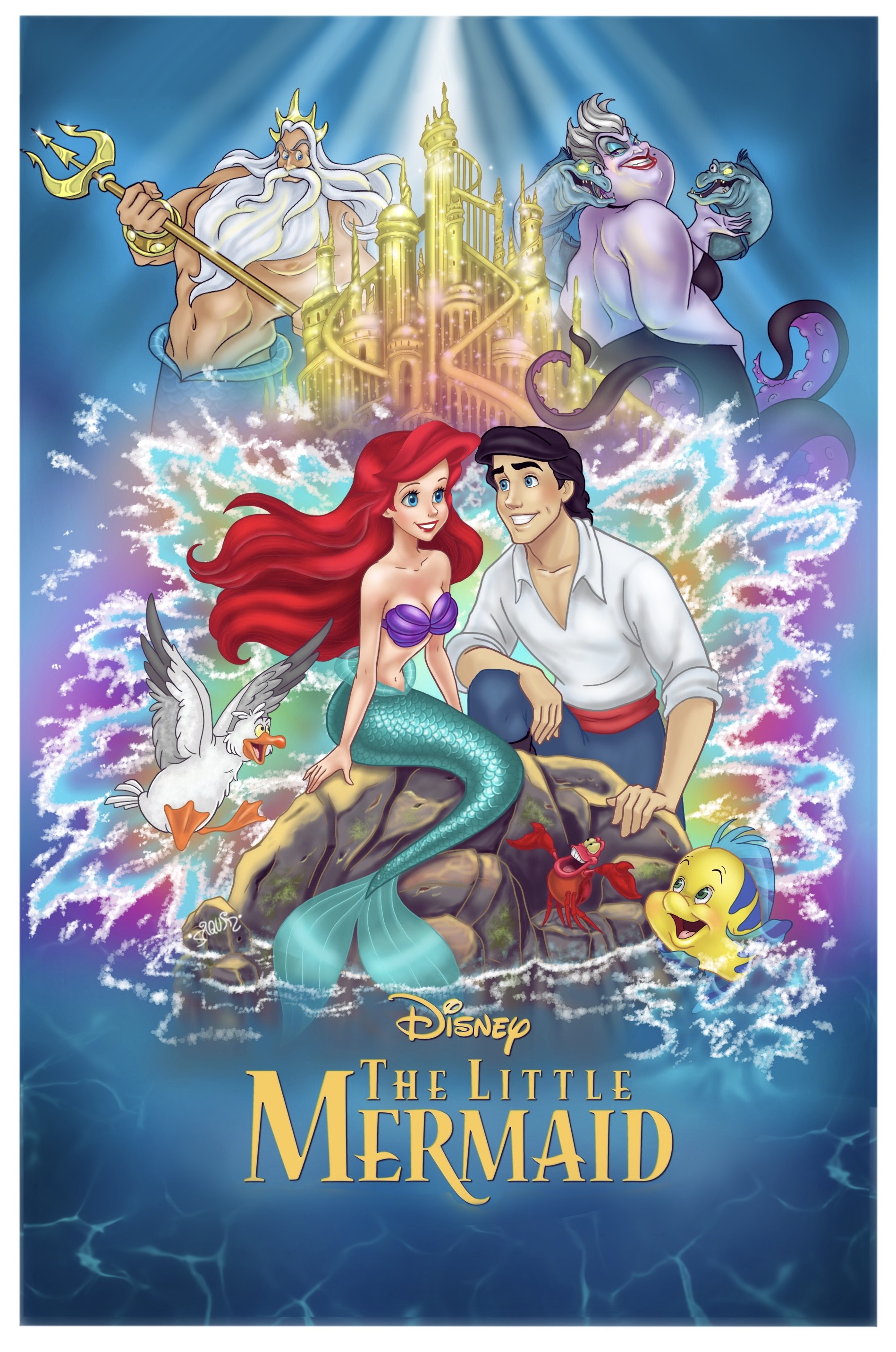 The Little Mermaid Movie Cover