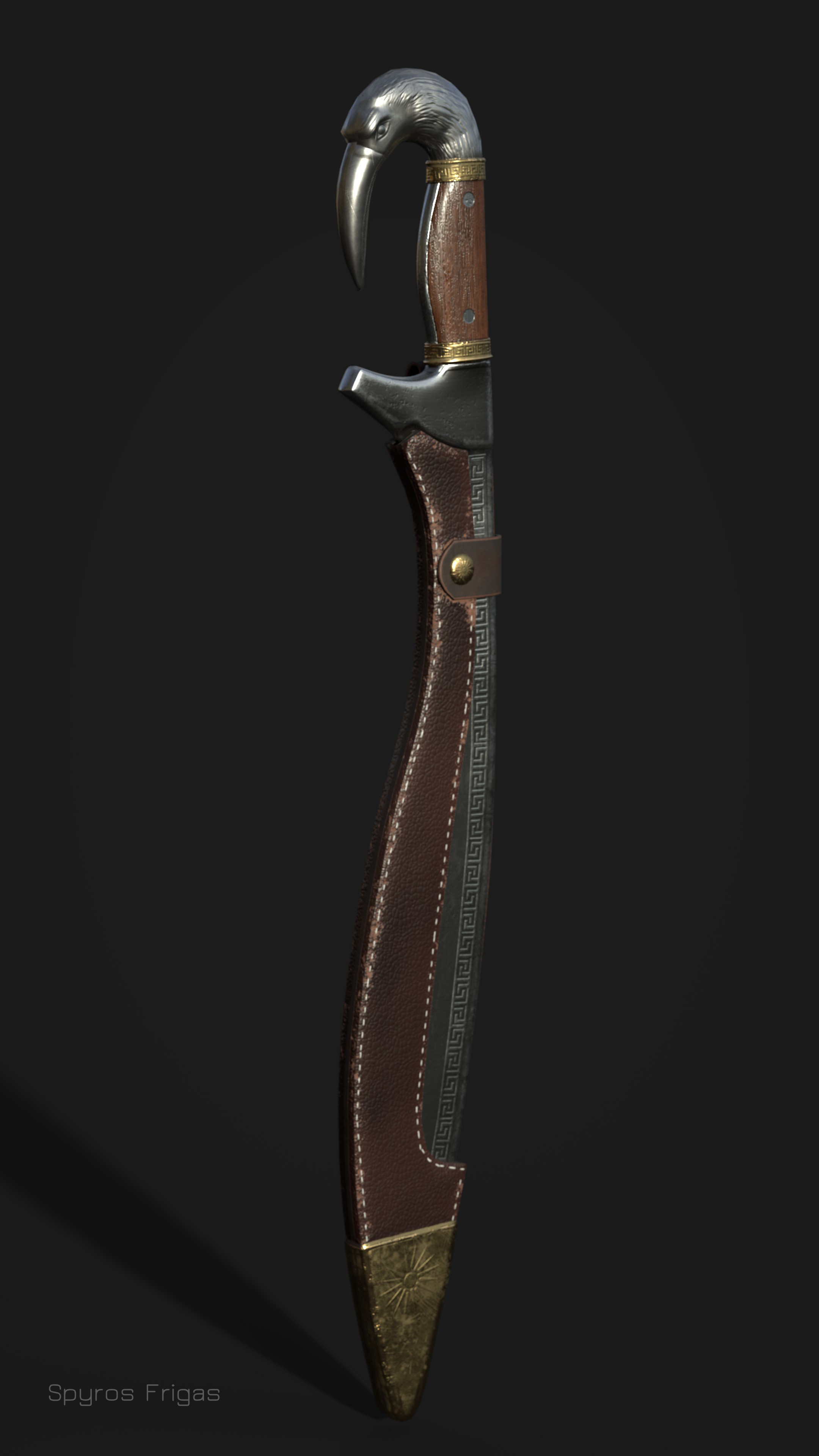 Spyros Frigas - The Kopis, ancient Greek sword