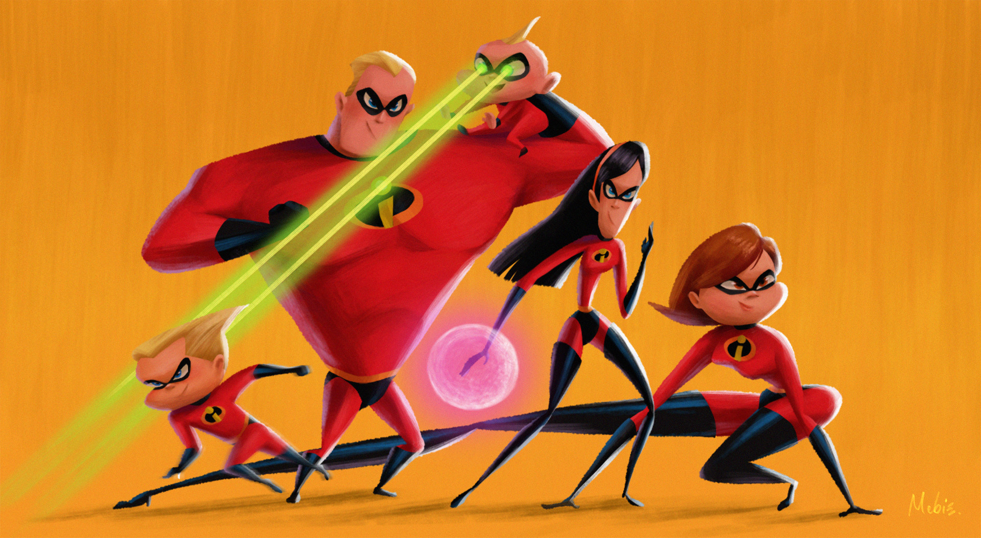 Artstation The Incredibles 2 Mebie